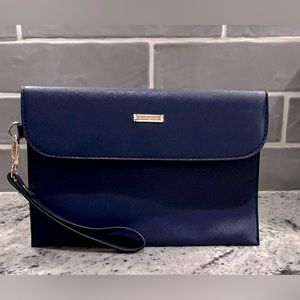 NWOT Elim & Paul Royal Blue Clutch/Wristlet